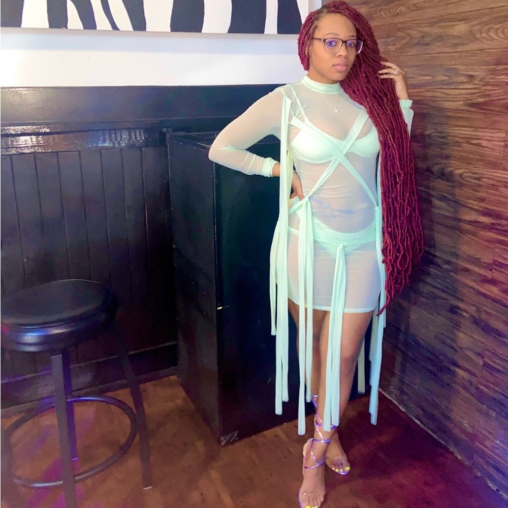 Sexy Sheer Dress
